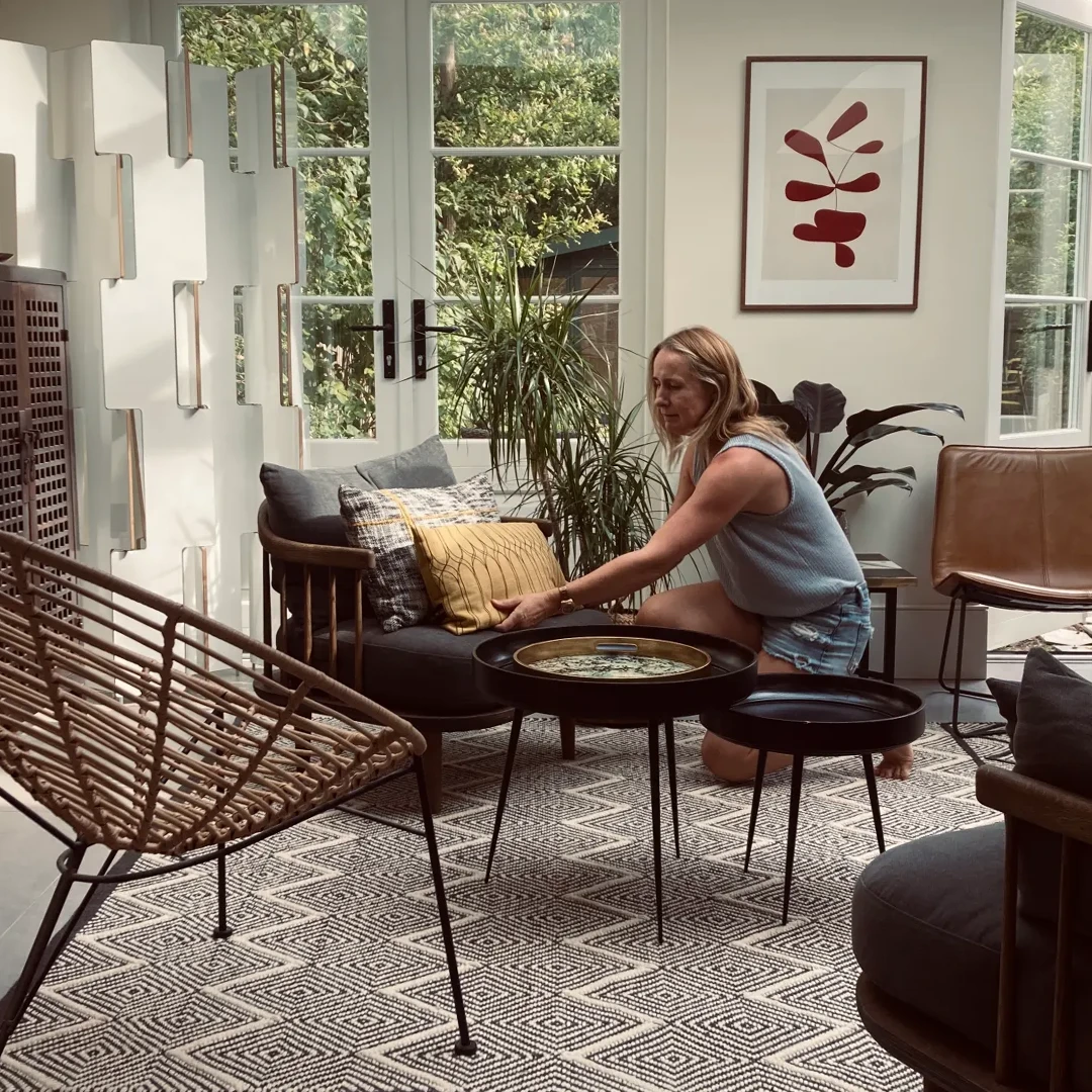 Interior Designer Tanya Hudson in Luxury Home